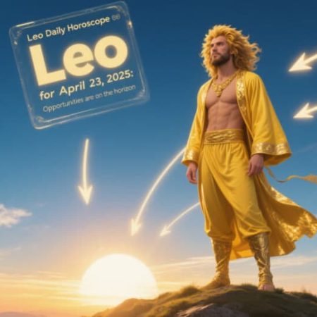 Leo Daily Horoscope for April 23 2025 : Opportunities are on the horizon