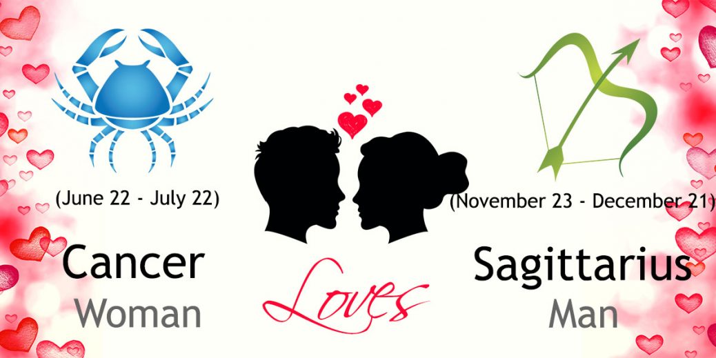 Sagittarius Man and Cancer Woman Love Compatibility How They Make It Work