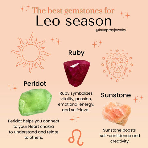 Leo jewelry recommendations: which crystal jewelry is most suitable for you?
