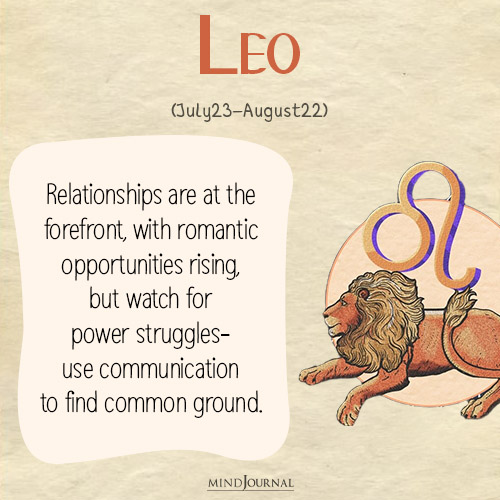 Next month Leo horoscope : Don't miss your chance when it comes