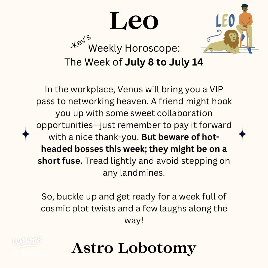 Leo Horoscope Astro Weekly Check: Key Moments You Must Watch Out!