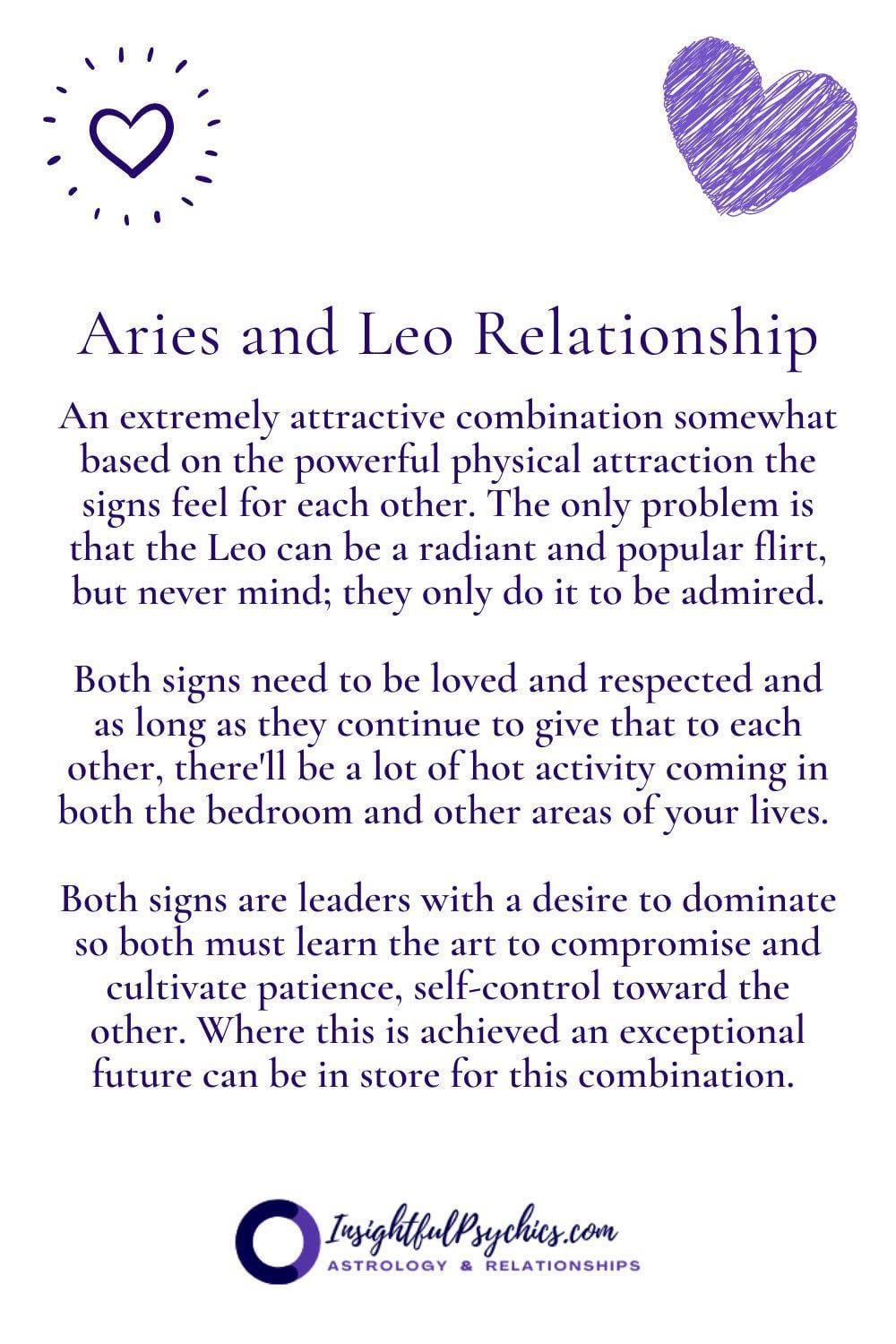 Leo and Aries Love Today Whats Your Horoscope Saying Now