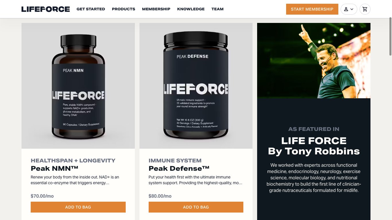 Where to buy Lifeforce 8? Compare these top stores!